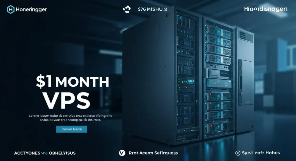 Hostinger - $1/Month VPS Hosting for 12 Months