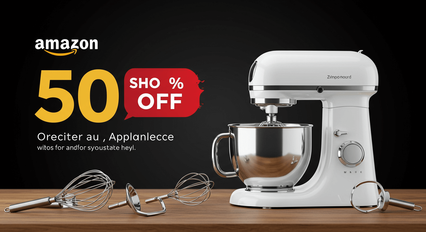 50% Off Kitchen Stand Mixer